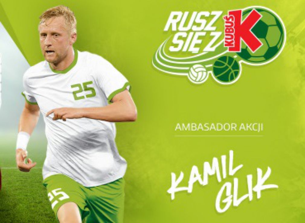 Kamil Glik promuje zdrowy tryb życia
