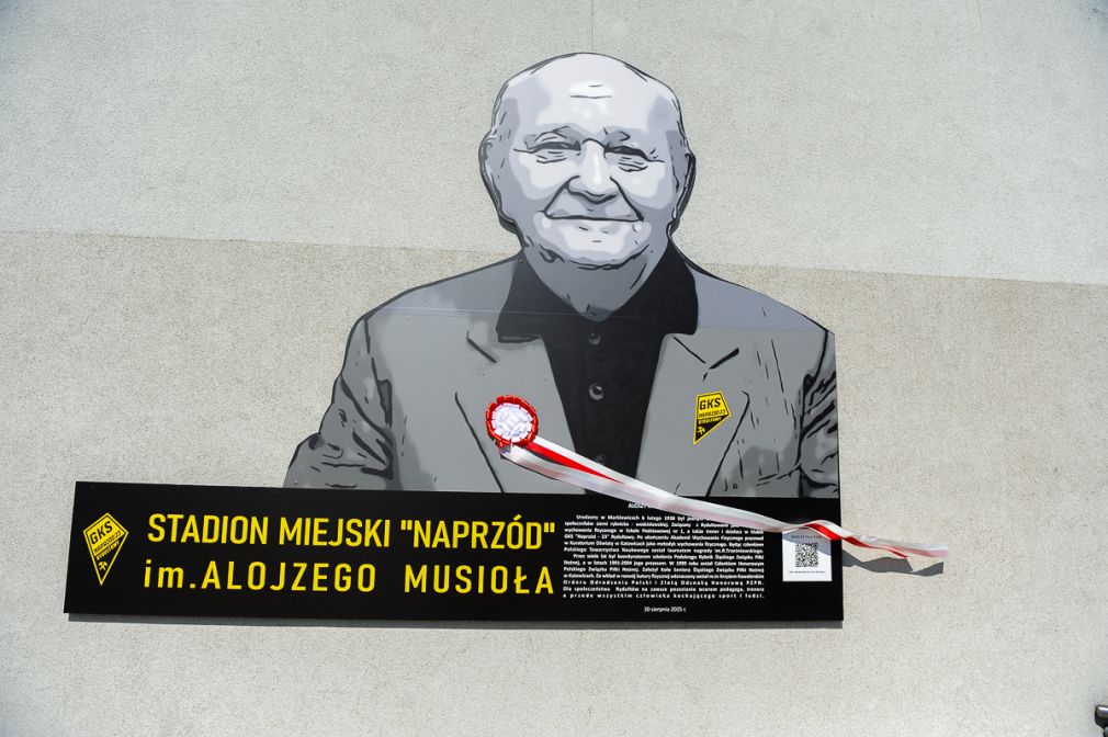 Stadion w Rydułtowach nosi imię Alojzego Musioła