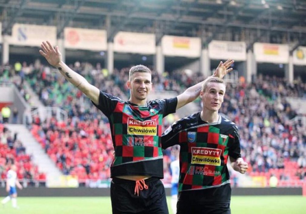GKS Tychy wygrywa z Wisłą Puławy i jest bliski utrzymania w I lidze