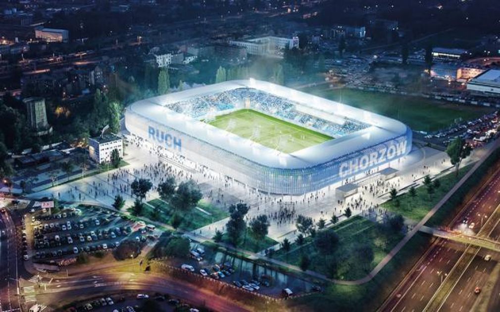 Zielone światło dla budowy nowego stadionu Ruchu Chorzów