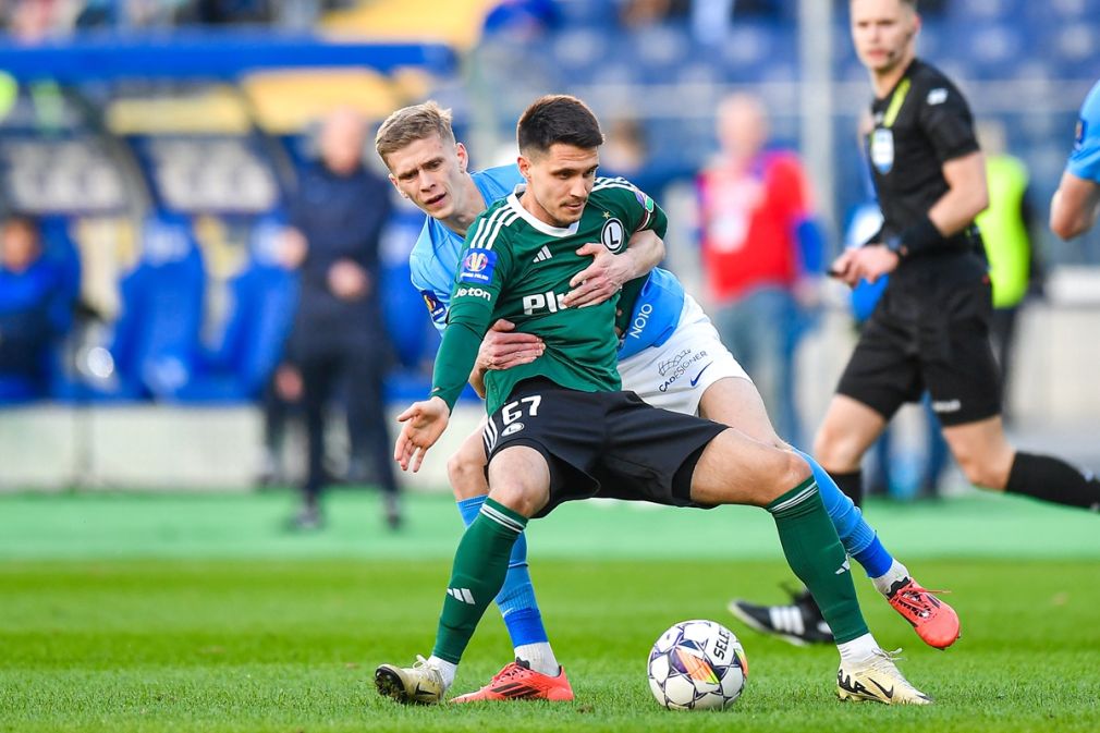 Legia rozbiła Ruch w półfinale